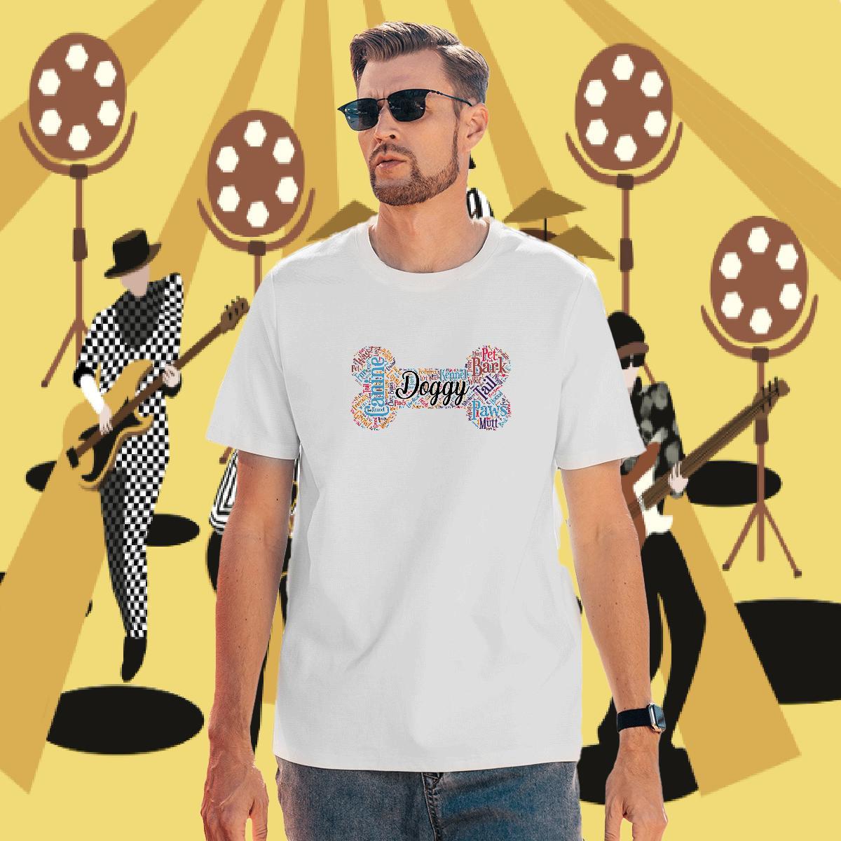 2024 Summer T Shirt For Man 230g Pure Cotton Outdoor Wear Breathable Short Sleeve Comfortable Men Tees Custom Print Plus Size