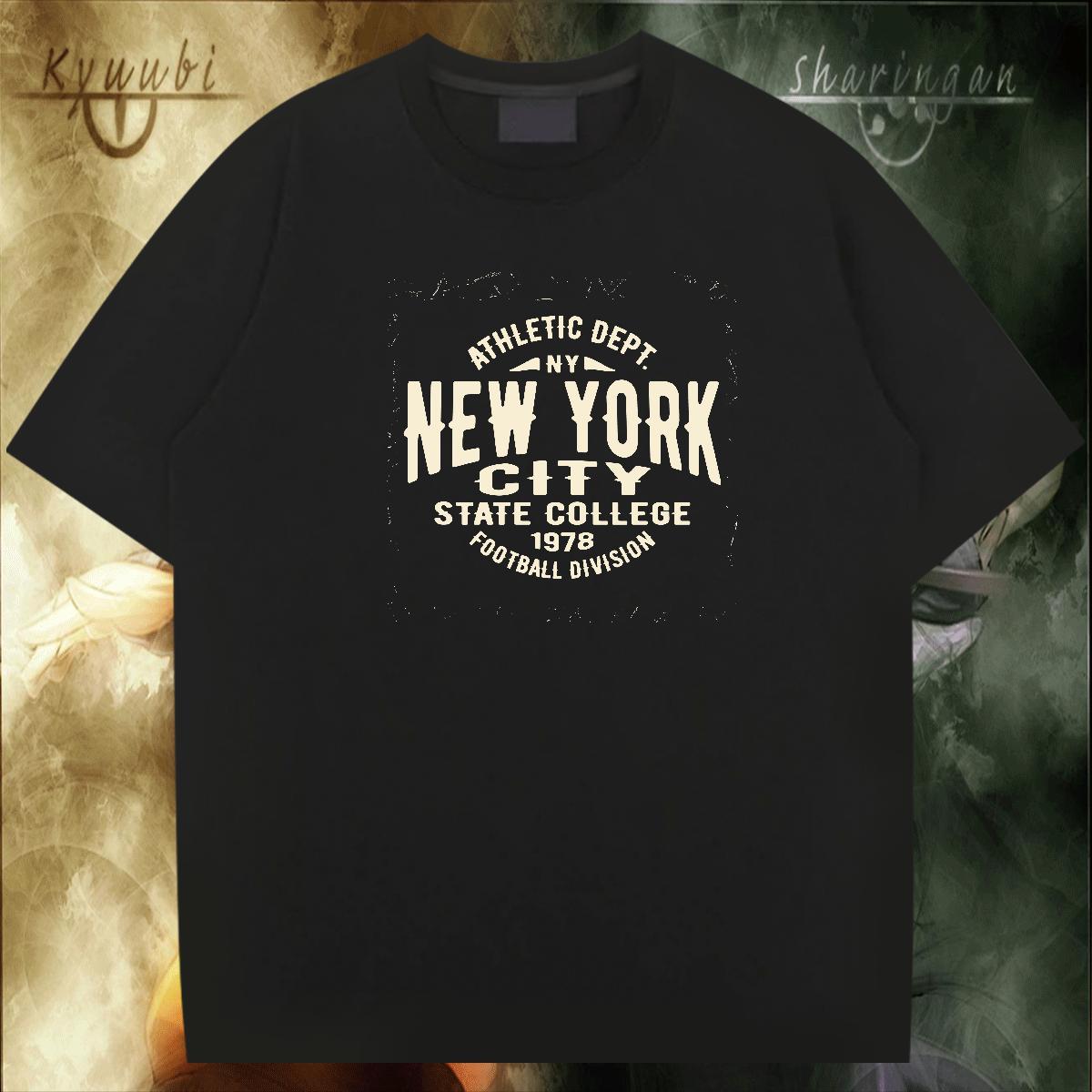 High Quality Tshirts 230g 100% Cotton Sports Casual letter DIY Printed Short Sleeve Soft New Designer T Shirt For Man Tops Shirt