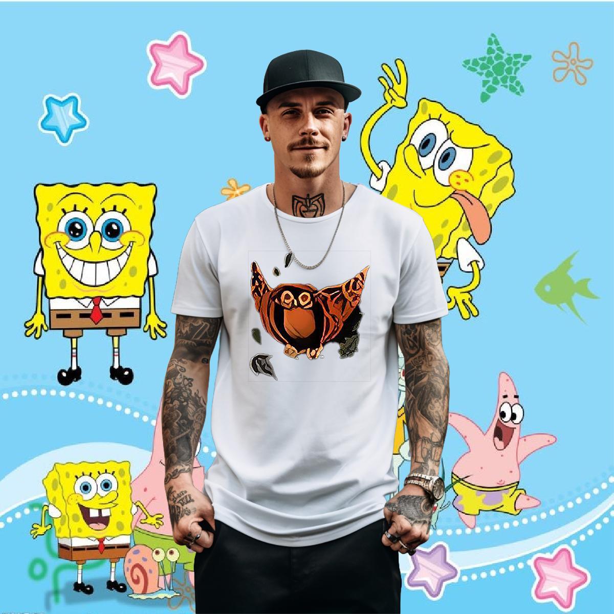 2024 T Shirts Men 230g Cotton halloween Outdoor Wear Pure Cotton Comfortable Men Tops Tees DIY Logo Oversized