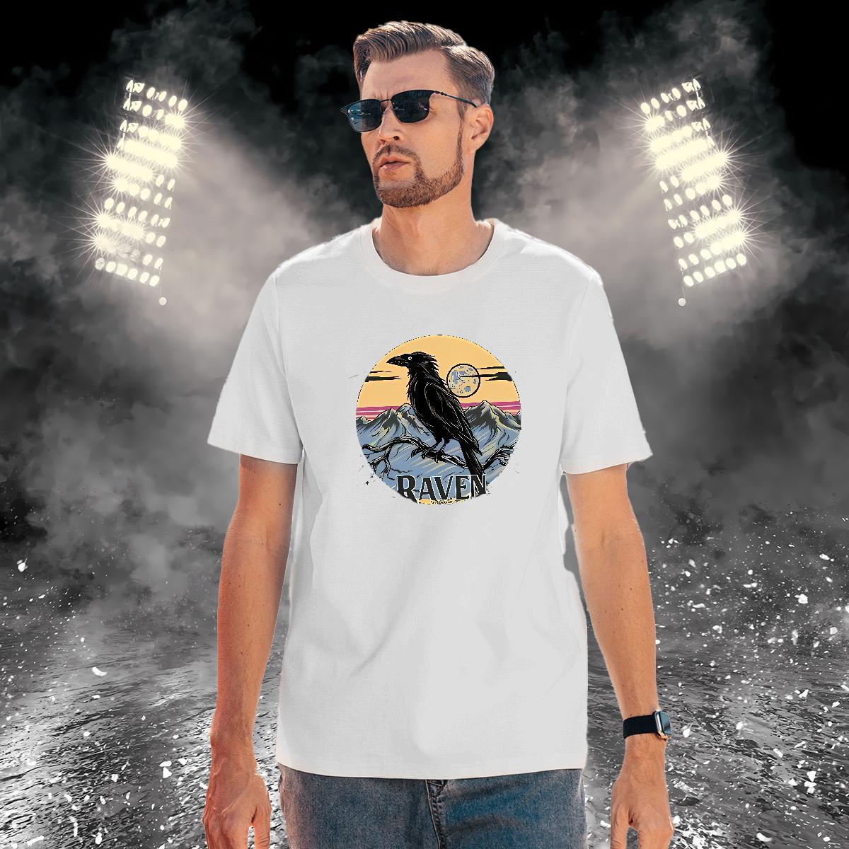 Comfortable Tshirt for Man Woman 100% Cotton 230g eagle T Shirts Men Home Outdoor Breathable Crew Neck Custom Print Plus Size Brand Tops Shirt