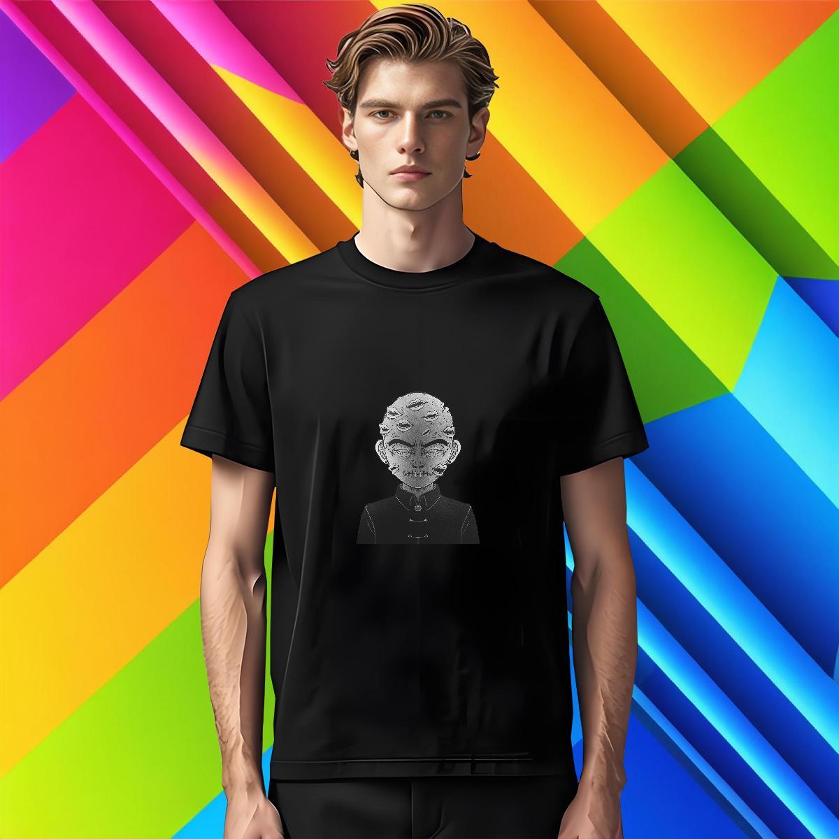 T Shirts Men 230g Cotton portrait Daily Wear Breathable Short Sleeve Oversized 3XL 4XL Men Tees Classic Popular Top Tees