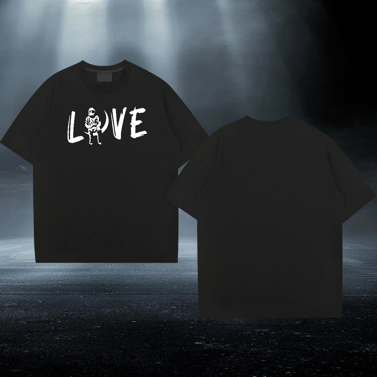 Comfortable Tshirt for Man Woman 100% Cotton 230g High Street Hip Hop letter White Plus Size Round Neck Short Sleeve Stylist T Shirts Men Tops Tees