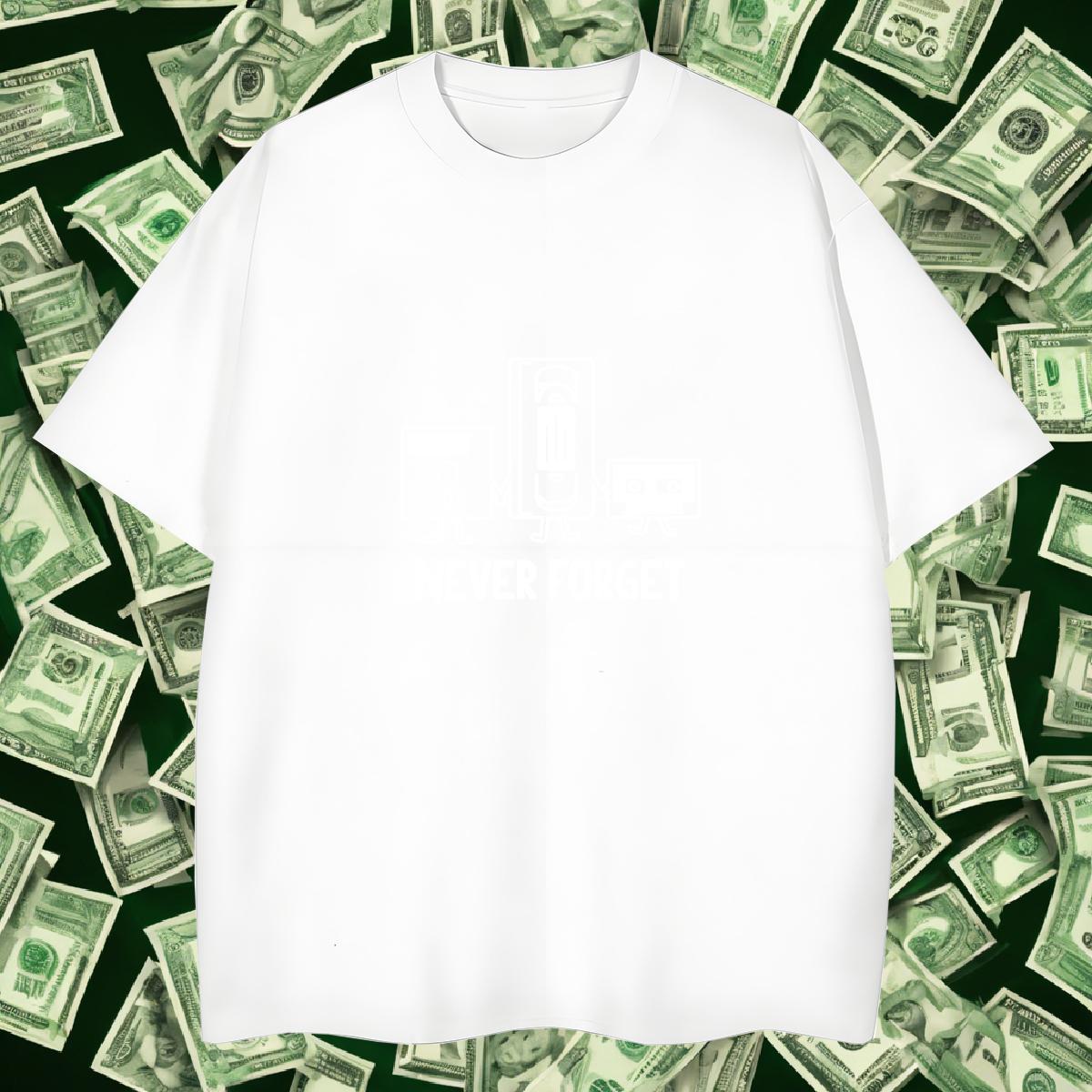 Classic Couples T Shirts 230g Cotton Hip Hop letter Black Oversized Round Neck Short Sleeve Fashion Designer T Shirt For Man Clothes