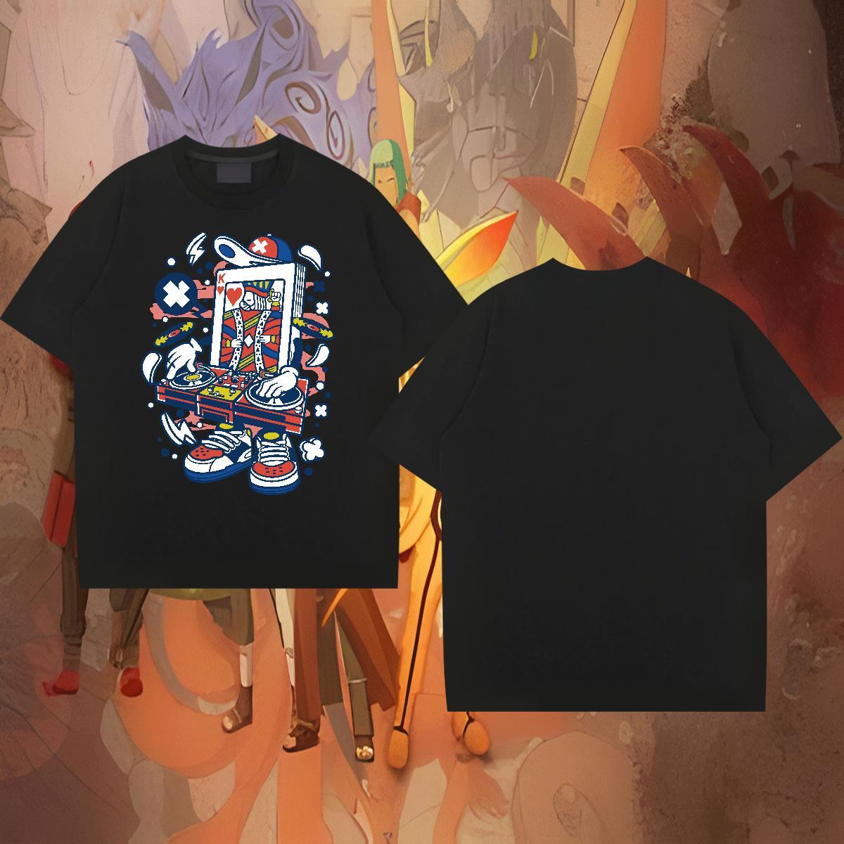 Popular Tshirt for Man Woman 230g 100% Cotton Daily Wear ET Black Oversized Breathable Crew Neck Customized T Shirts Men Clothings