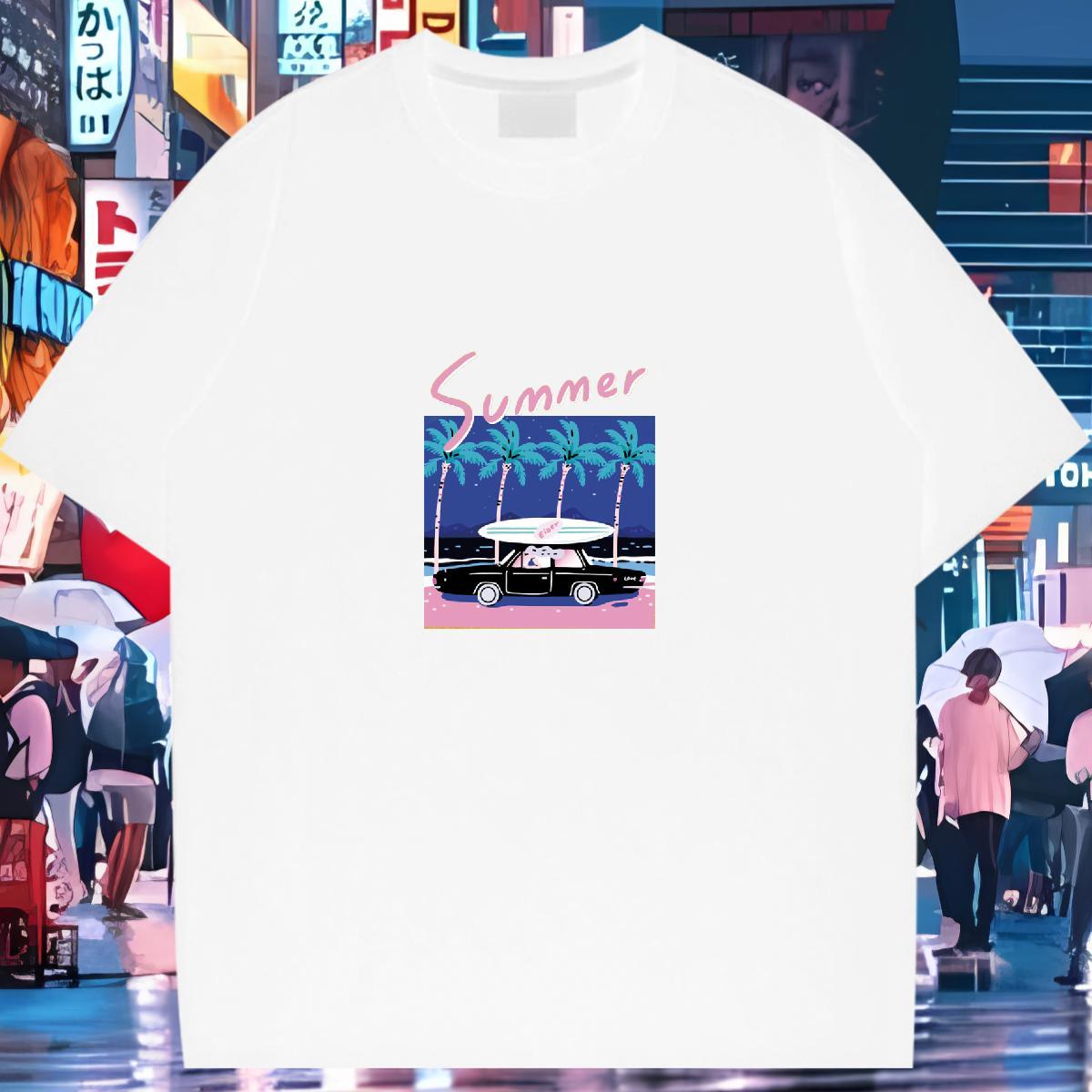 High quality Women T Shirts Breathable Woman Tshirt Skull tree Street 230g 100% Cotton New Arrival Tshirts