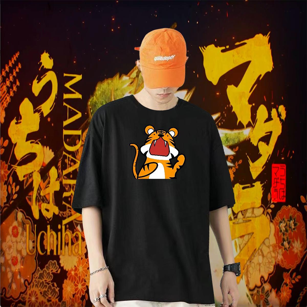 Brand Man T Shirts 100% Cotton 230g Anime Printing Street Polos Pure Cotton Soft Tshirt for Man Woman Custom Print Oversized