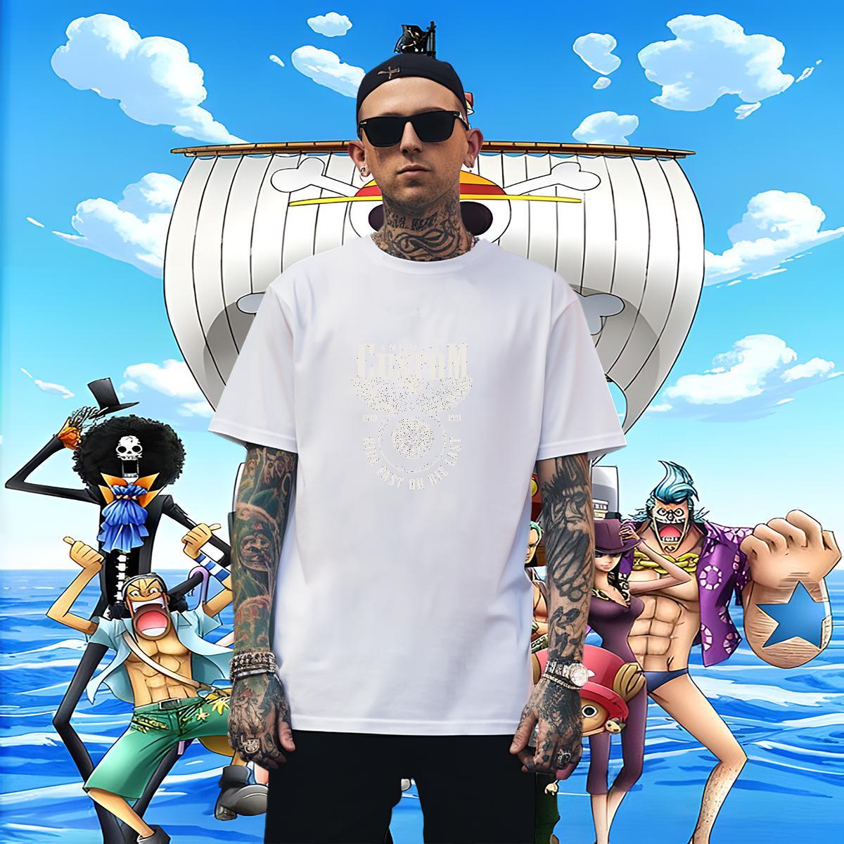 TOP Quality Couples T Shirts 230g Pure Cotton Street letter Skull Short Sleeve Soft Designer Fashion T shirt Tee Shirt