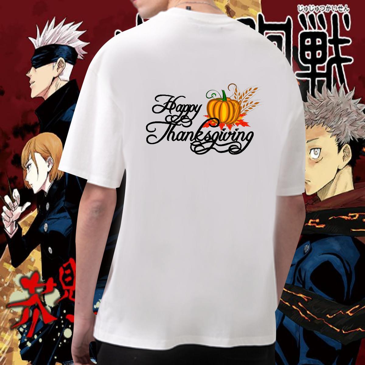 DIY Mens T Shirts 230g Pure Cotton pumpkin High Street Hip Hop Tops Shirt Breathable Short Sleeve TOP Quality Tshirts Black White