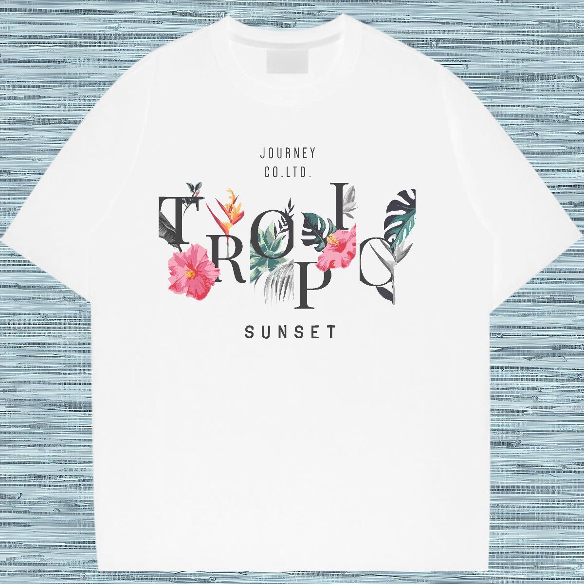 High quality T shirt Breathable Crew Neck Womens Tshirts Skull flower Street Casual 230g Cotton New Arrival Tops Shirt