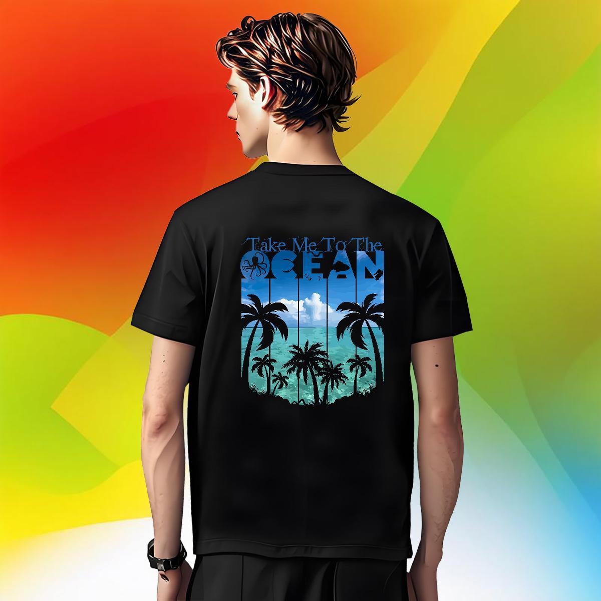 Wholesale Couples T Shirts 230g Pure Cotton Anime Printing Street Cartoon Printing L-4XL Breathable Short Sleeve DIY Customized T-Shirts Tee Shirt