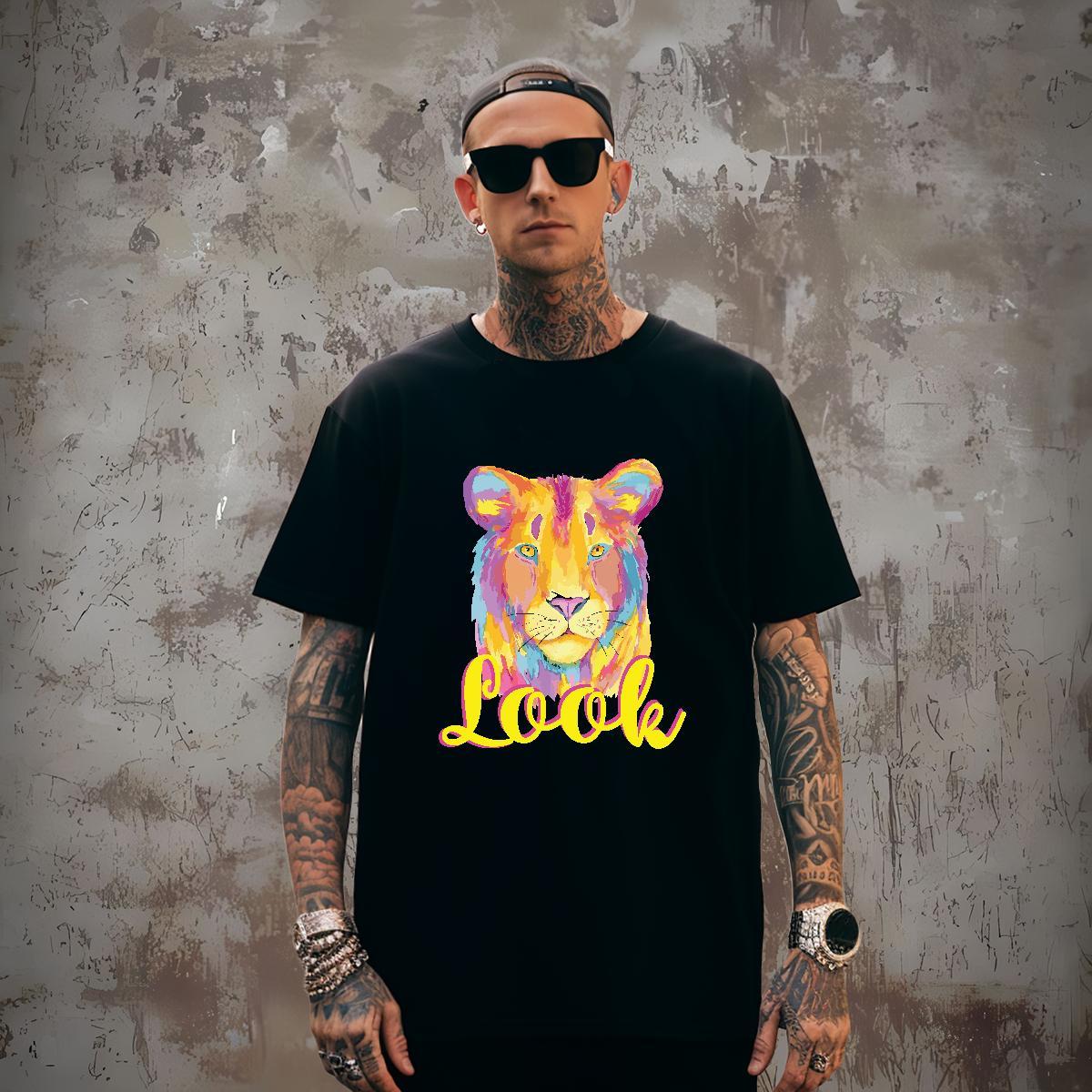 Man T Shirts 230g Cotton Street wear Hip Hop Breathable Crew Neck Oversized 4XL Men Tshirts 2024 Designer Wholesale Polos