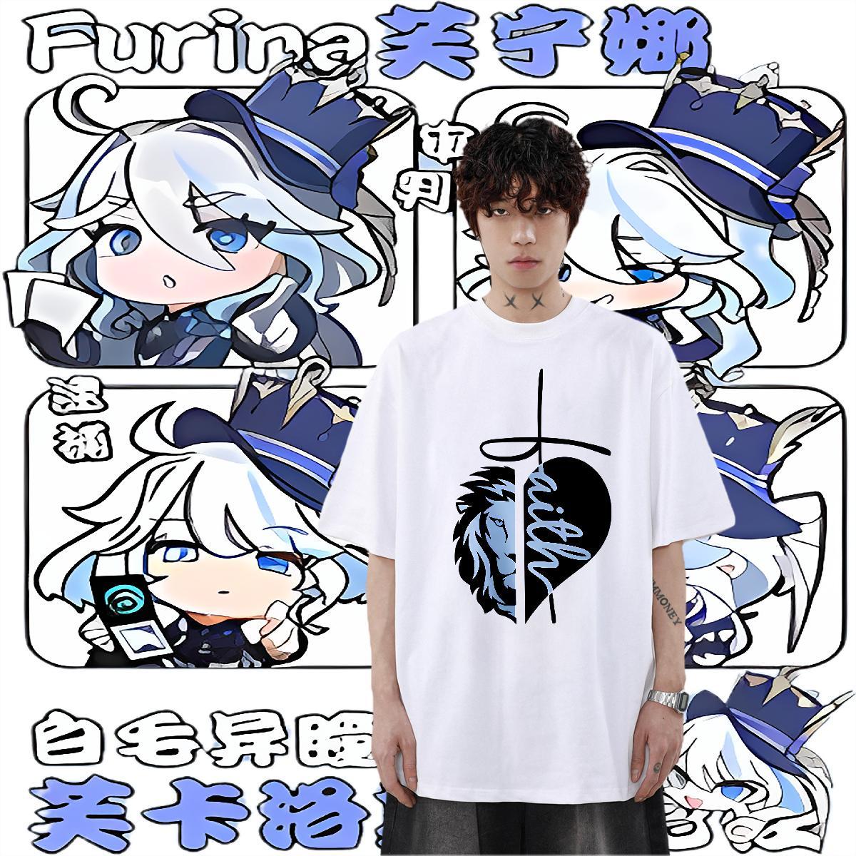 Fashion Design T Shirt For Man 230g 100% Cotton Street Wear Top Tees Breathable Short Sleeve Classic Men Tshirts Anime