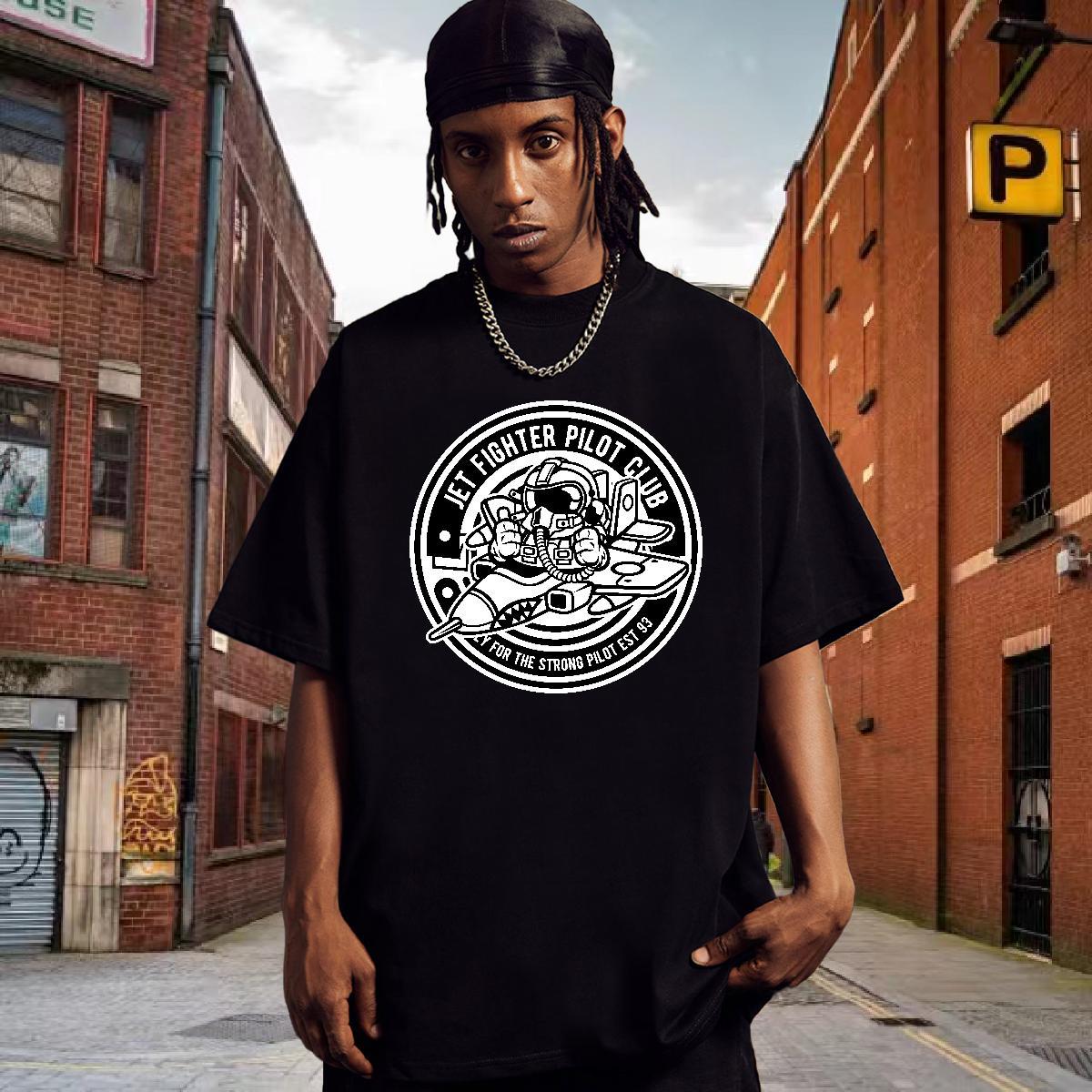 Mens T Shirts 230g 100% Cotton universe Beach Breathable Asian Size Couples T Shirts New Popular Tops