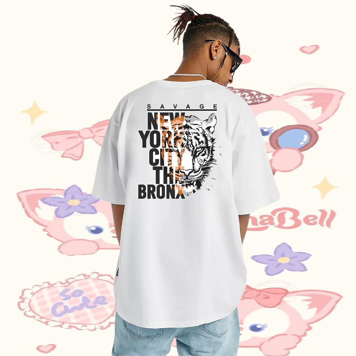 Designer Fashion T-Shirts for Men 100% Cotton 230g Street wear Hip Hop Tops Tees Breathable Short Sleeve Classic Men Clothes T-Shirt Custom Cartoon