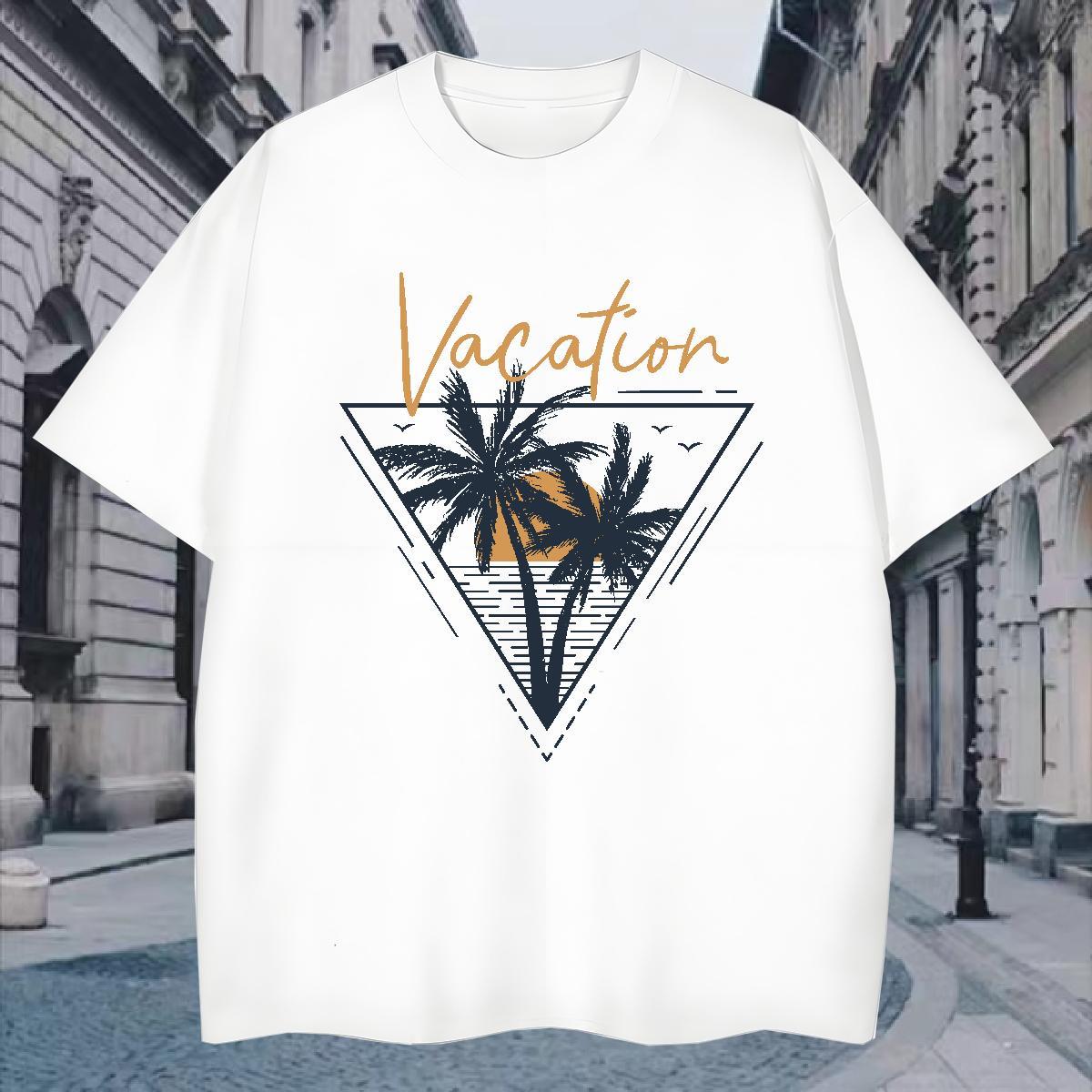 T-Shirts 230g Pure Cotton sea Sports Casual Breathable Soft Anime Tshirts Brand High Quality Clothes