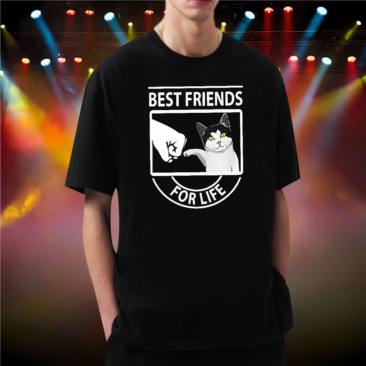 2024 DIY T Shirts Men 230g Cotton cat Casual Clothings Breathable Crew Neck Unisex Men Tees DIY Printed