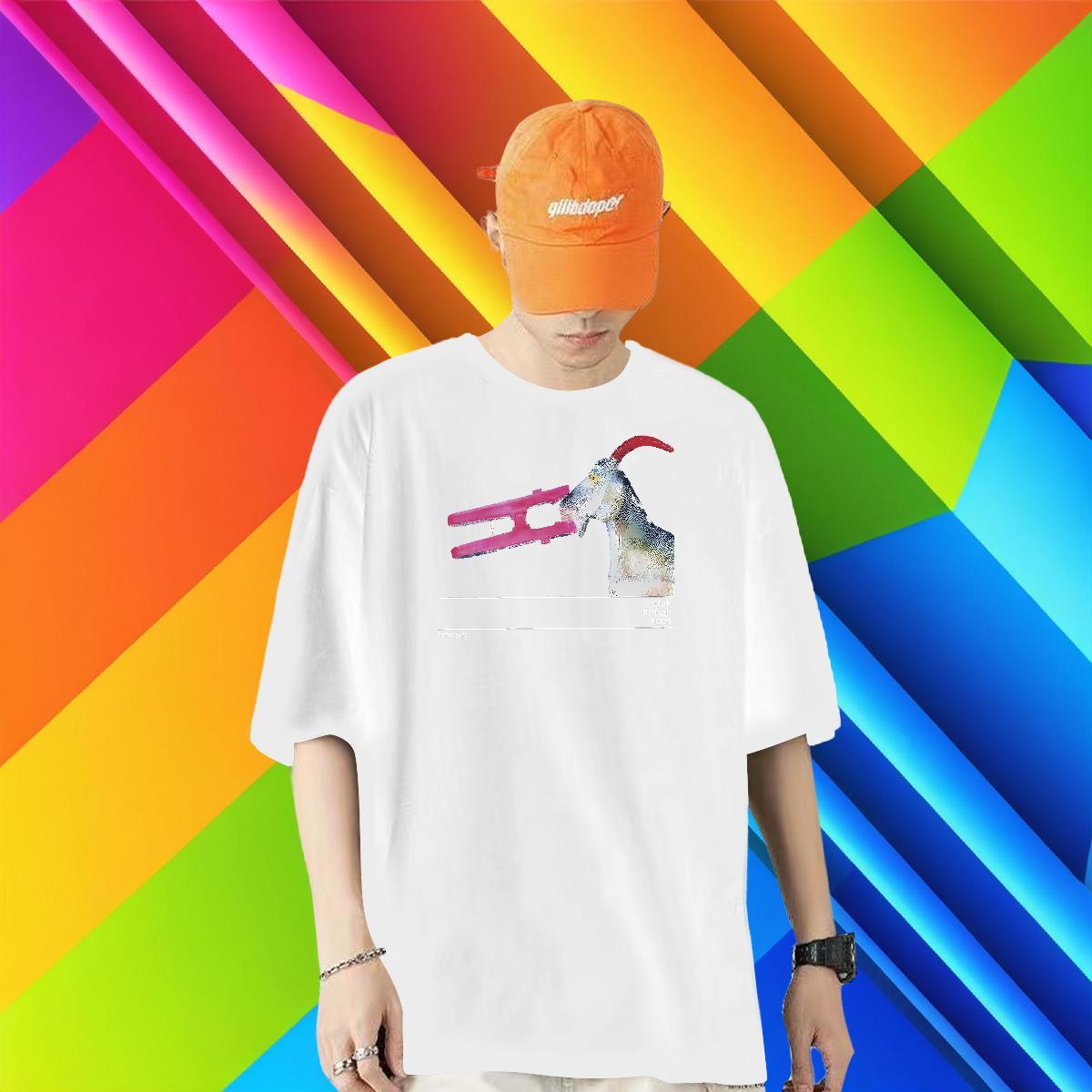 Custom Man T Shirts 230g Pure Cotton sheep Sports Casual Wear Crew Neck Classic Men Clothes T-Shirt Custom Print Oversized