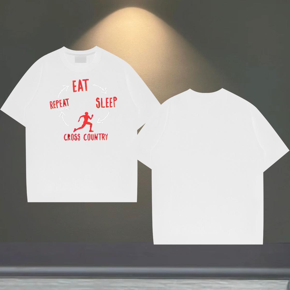 Free Shipping Mens Tshirts 230g 100% Cotton Daily Wear letter Custom Cartoon Breathable Classic Casual T Shirts Men Polos