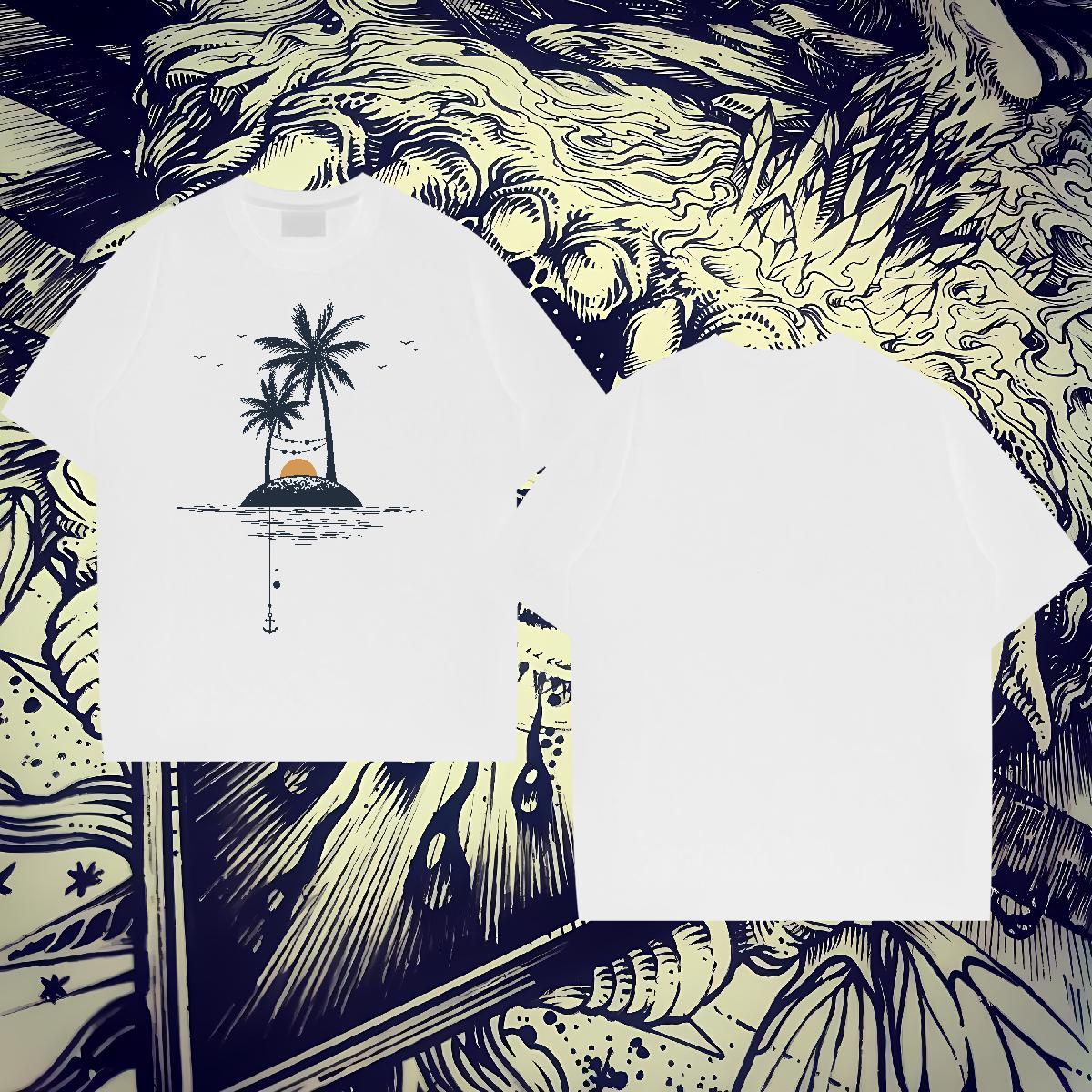 Free Shipping T Shirts Men 230g Cotton sea Sport Tshirts O-Neck Short Sleeve TOP Quality Men Tshirts Oversized 4XL
