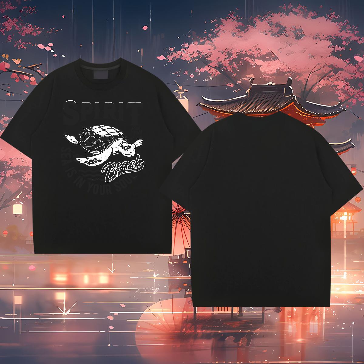 Designer Fashion T Shirt For Man 230g Cotton High Street Hip Hop Tees Shirts Breathable Cool Design Men Clothes T-Shirt Oversized 4XL