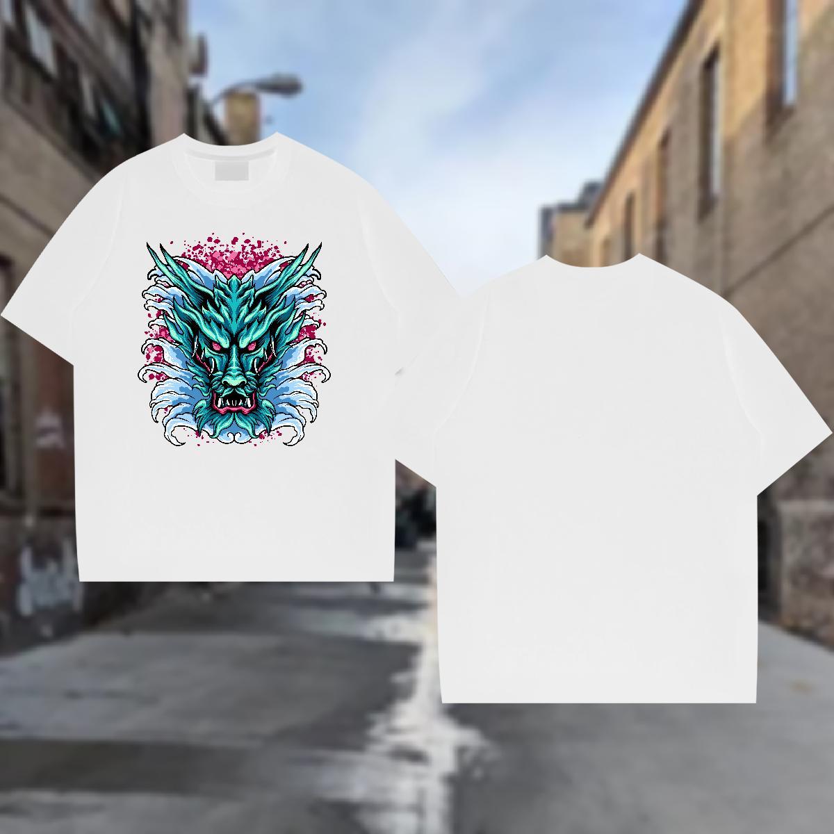 Mens T Shirts 230g Pure Cotton Casual Breathable Soft Custom Printing Couples T Shirts Designer Fashion TOP Quality Polos