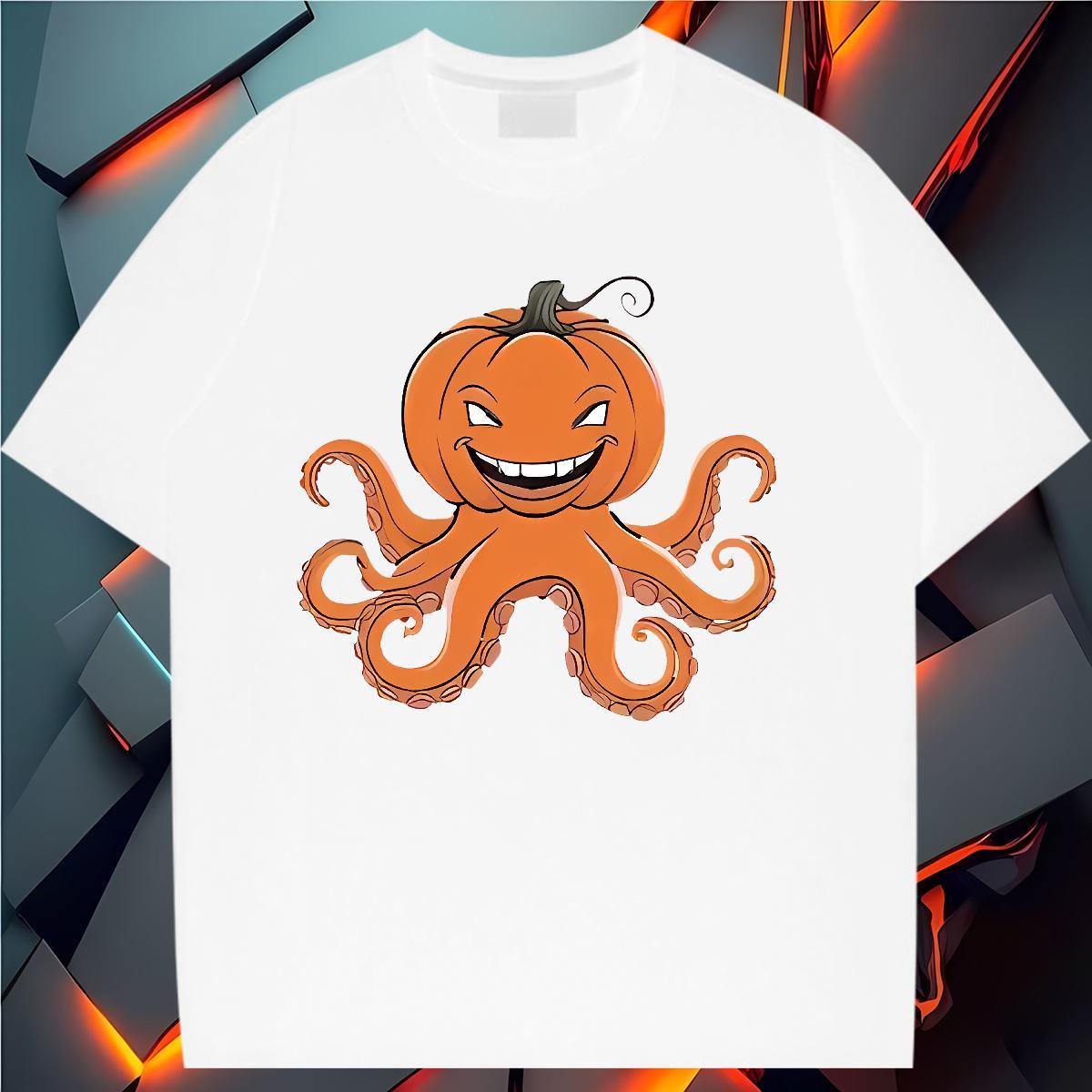 Unisex T shirt O-Neck Short Sleeve Women Tshirts Floral Print High Street Hip Hop 230g Pure Cotton Classic Polos