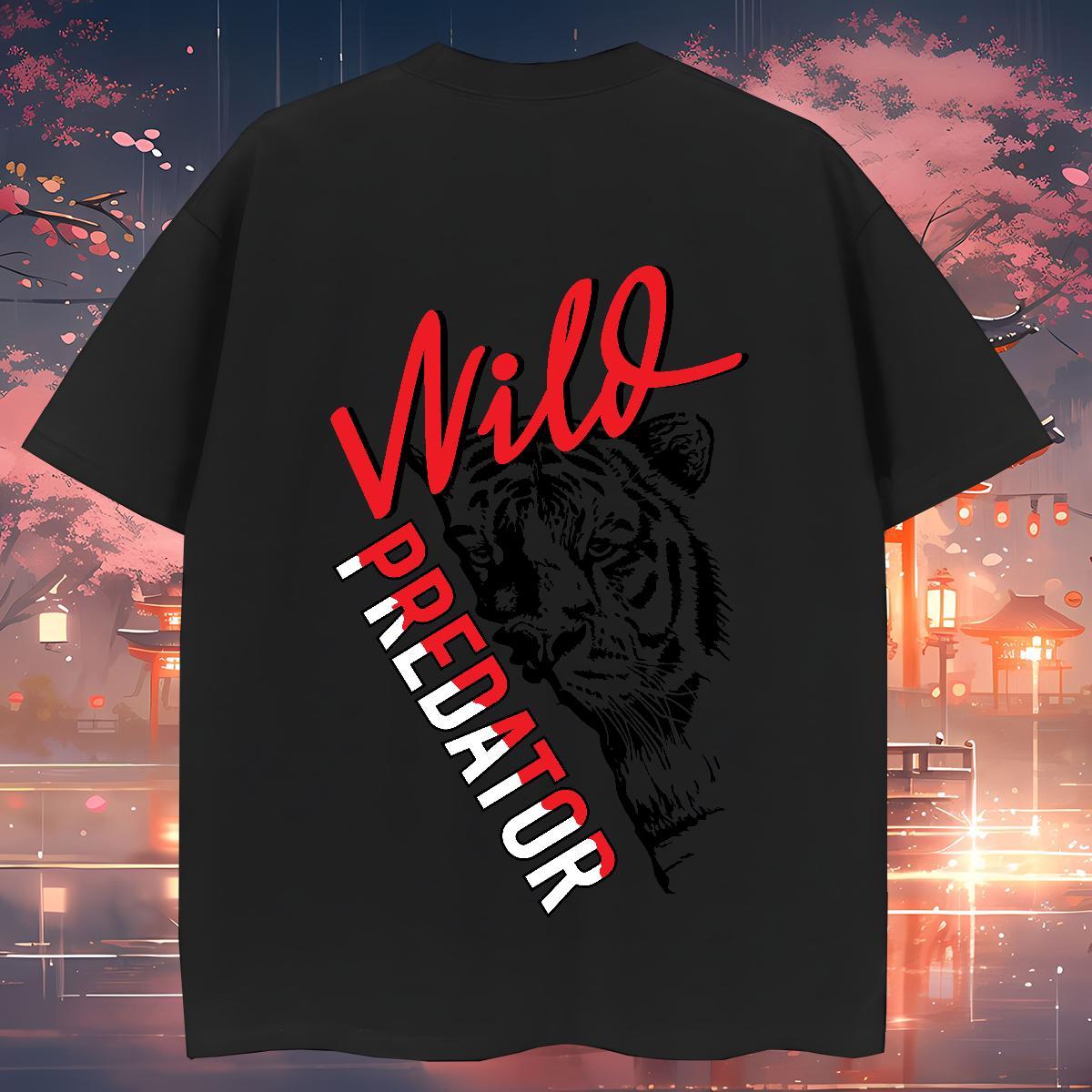 T shirt 230g 100% Cotton Sport Round Neck Short Sleeve Custom Anime Tshirts Wholesale Loose Tees