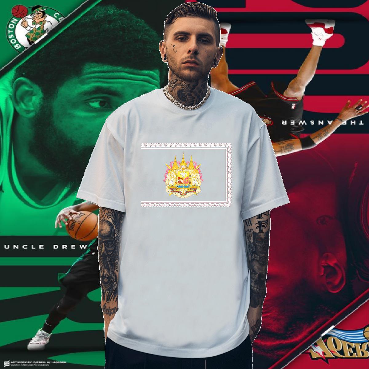 T-Shirts for Men 230g Pure Cotton elephant Sport Breathable Crew Neck White Plus Size Tshirt for Man Woman Fashion New Cool Top Tees