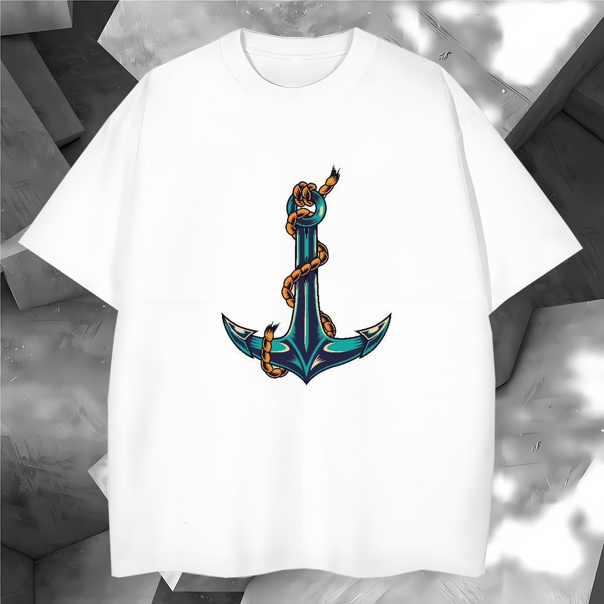 Free Shipping T Shirt For Man tool Tops Tees 100% Cotton 230g Street wear Hip Hop Cool Anime Print Breathable Soft Couples T Shirts