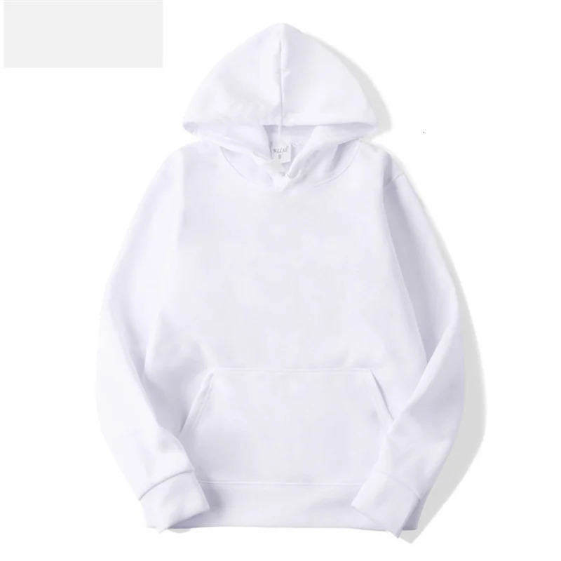 Handheld Flower Back Printed hoodie Womens Autumn And Winter Fashion Versatile White Hooded Hoodie Fleece Sweatshirt 240806
