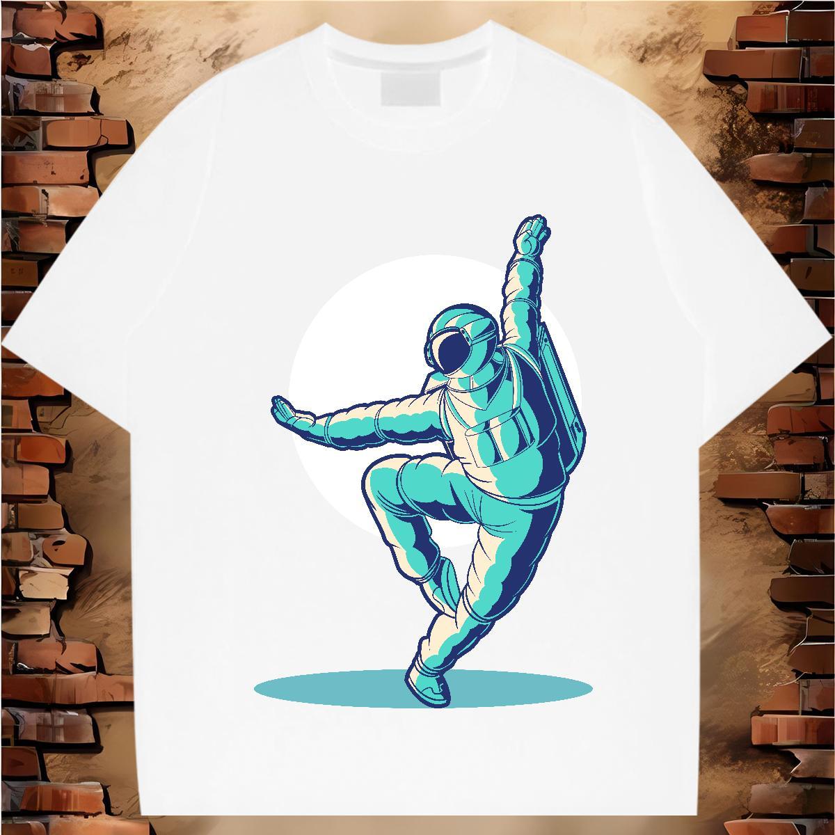 T shirt 230g Cotton universe Spring Summer Breathable Customized Tshirt for Man Woman New Arrival Loose Fit Tee Shirt