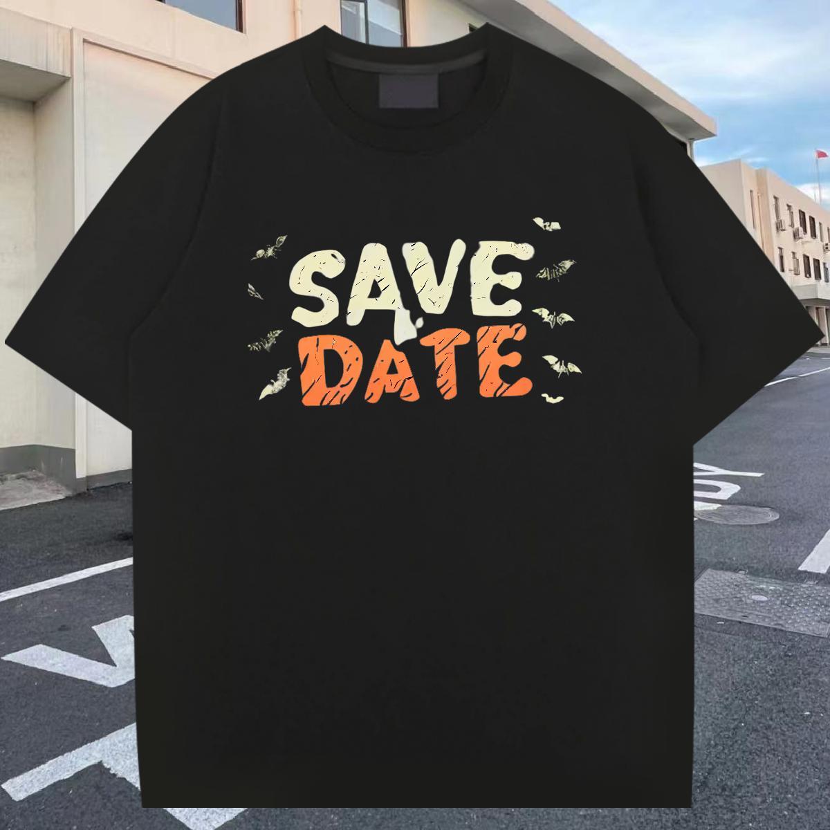 Brand Men Tees 230g Pure Cotton Street letter Plus Size Cartoon Short Sleeve O-Neck Custom Man T Shirts Tops Tees