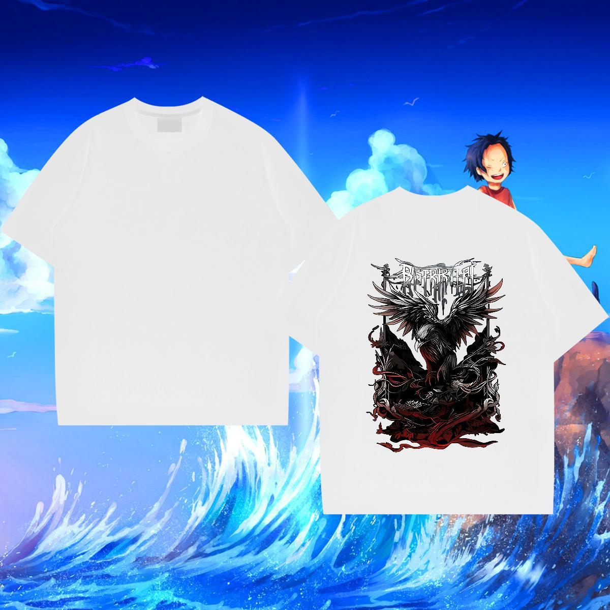Free Shipping T Shirts Men 230g Cotton eagle Sport Top Tees Round Neck Short Sleeve Comfortable Tshirt for Man Woman Graphic