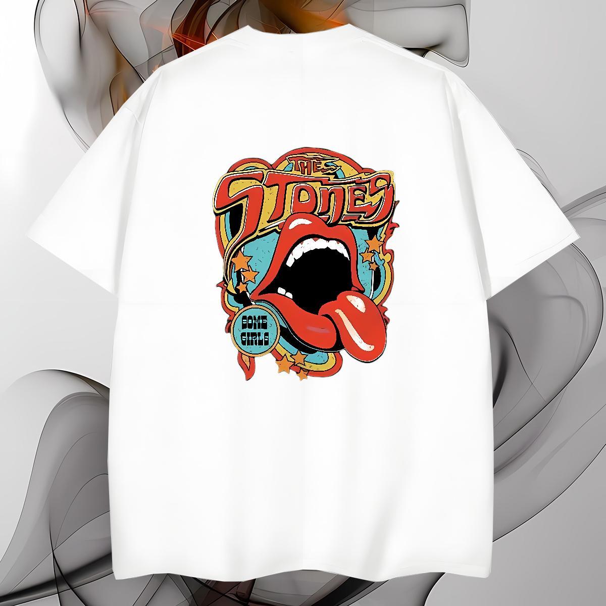 Fashion Designer T Shirts Men mouse Top Tees 100% Cotton 230g Hip Hop Classic Custom Big Size Breathable Soft Tshirts