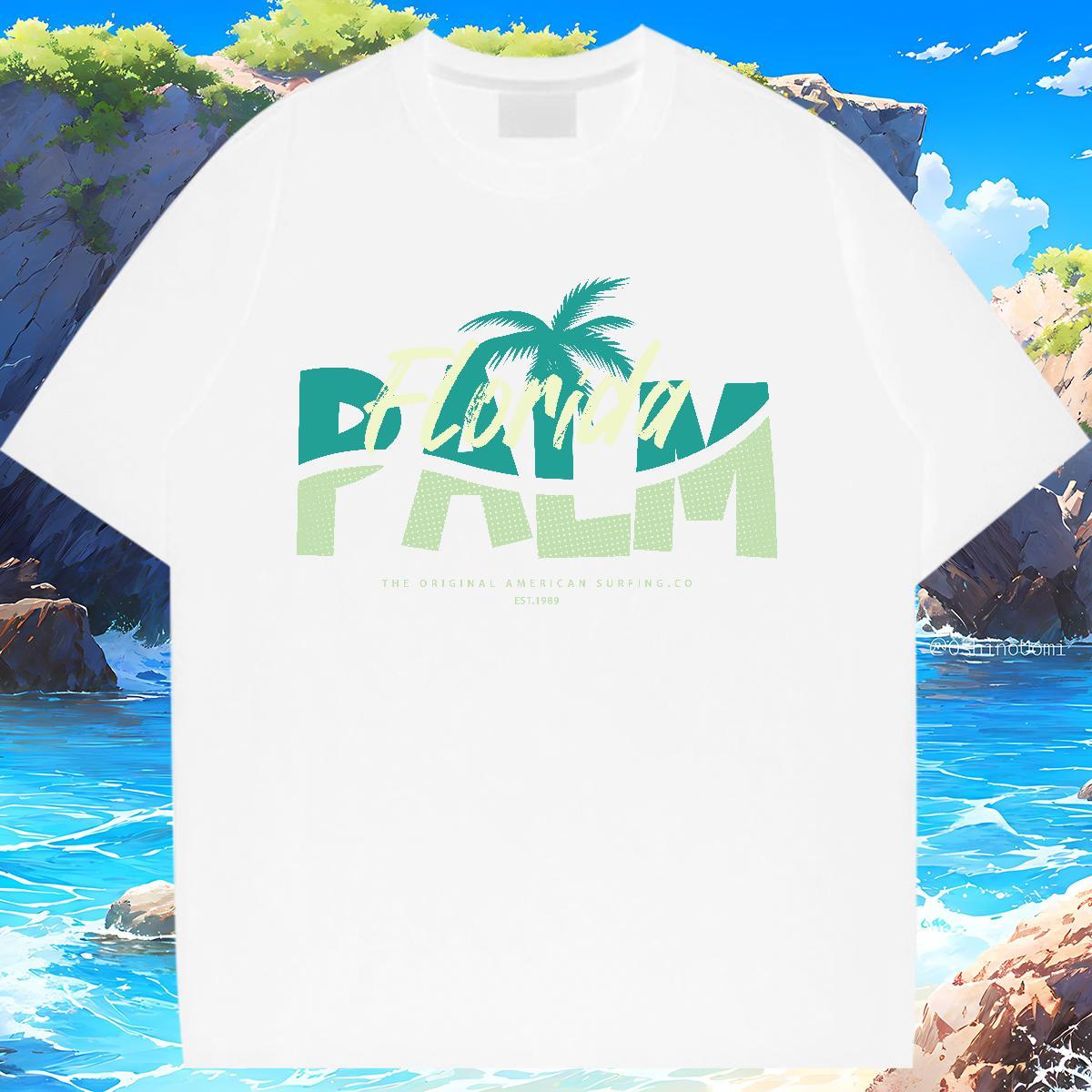 5A T-Shirts Breathable Crew Neck Womens Tshirts Custom Print Plus Size tree Hip Hop Street 100% Cotton 230g Factory Direct Clothes