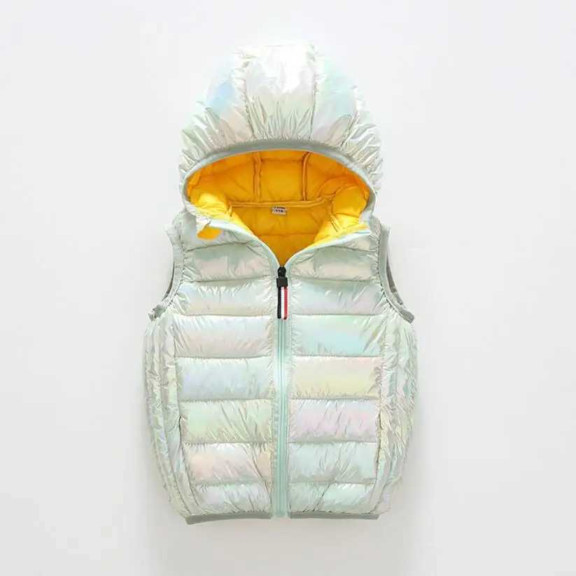 Autumn winter childrens warm vest baby girl cute waistcoat cotton padded jacket childrens clothing boys jacketW240724