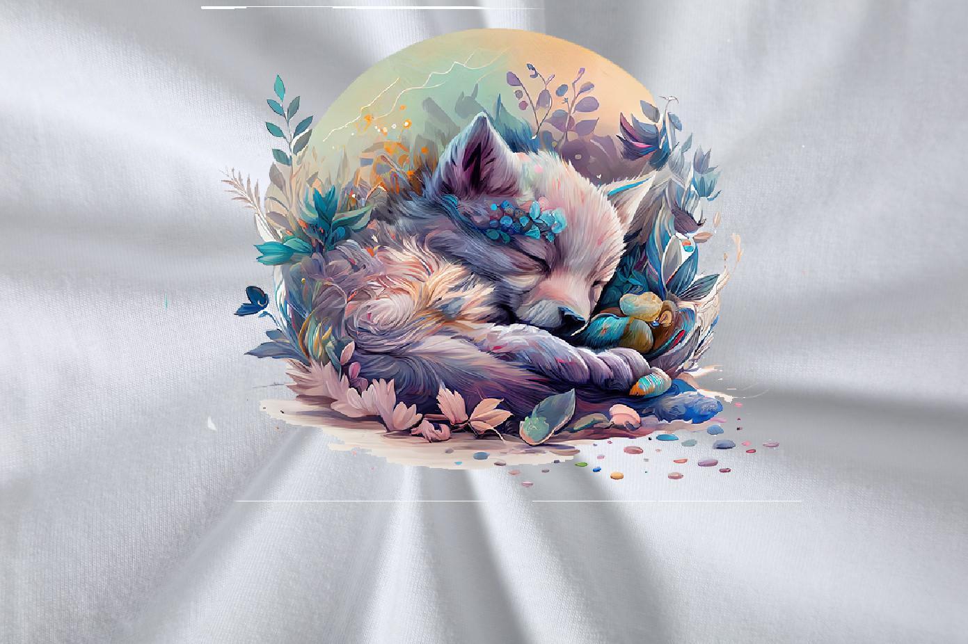 Loose Fit Tshirt for Man Woman 230g 100% Cotton Beach wolf DIY Printed Breathable Soft Fashion Men T Shirts Tops Shirt