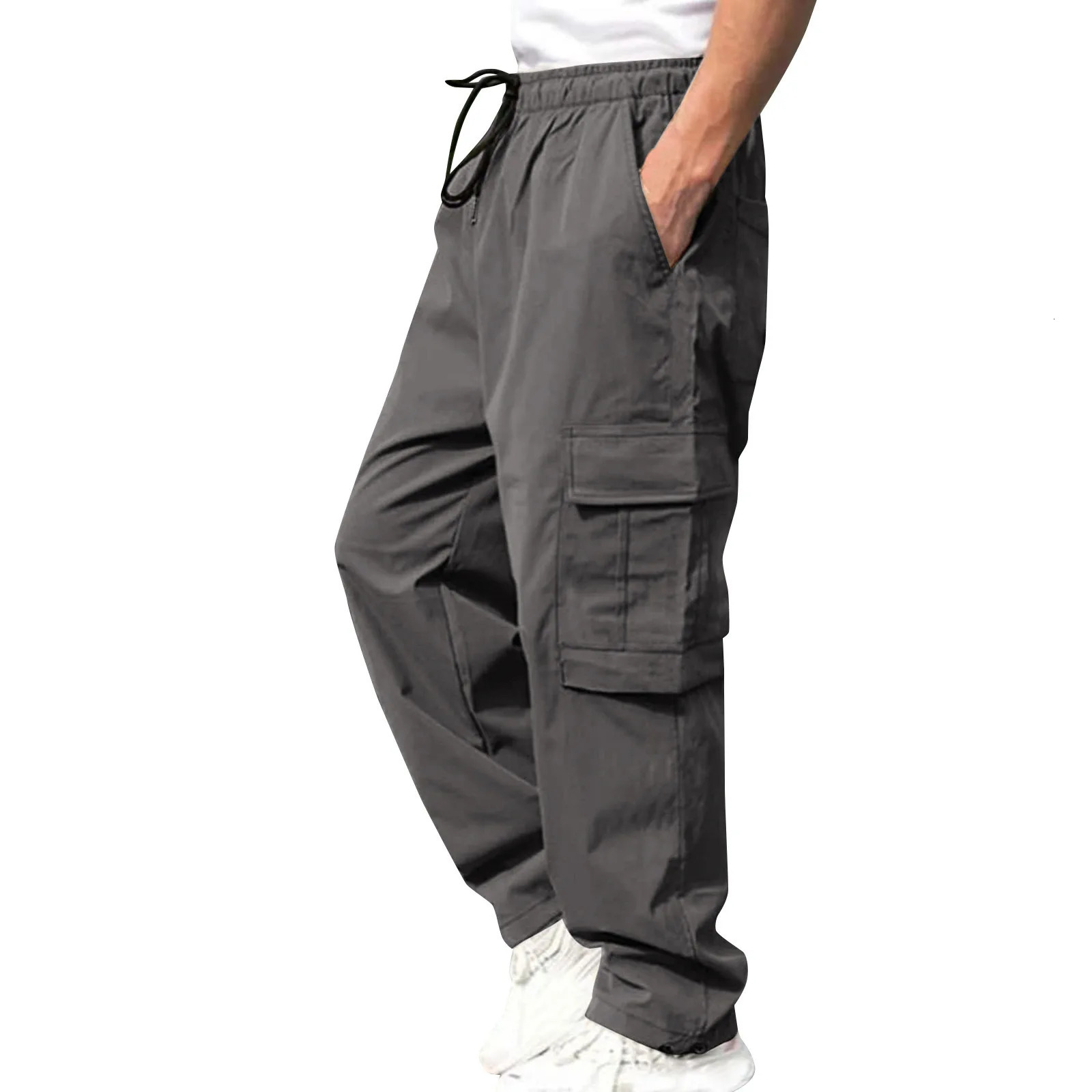 Summer casual sports cargo pants loose for men in Europe and the United States w240824