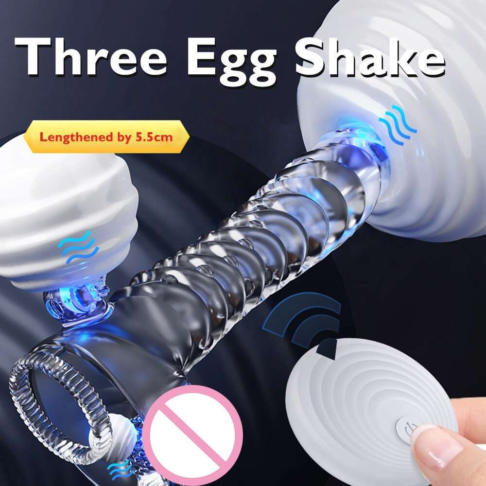 2023 New Hot Sale Remote Control Vibrators Beaded Massage Vibration Stimulation Vibrating Sex Lady Realistic Dildo