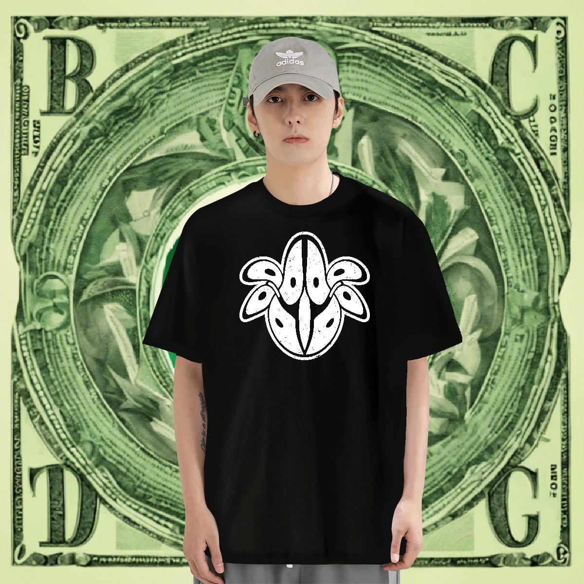 Classic Men Tops Tees 230g Cotton Street wear Hip Hop fish Custom Cartoon Breathable Short Sleeve Factory Direct Man T Shirts Wear