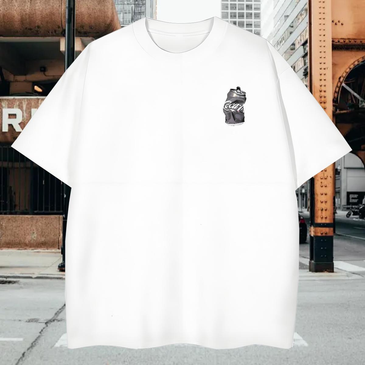 T-Shirts 230g Cotton icon Summer Casual O-Neck Short Sleeve Oversized 3XL 4XL Tshirts 2024 Summer Loose Clothes