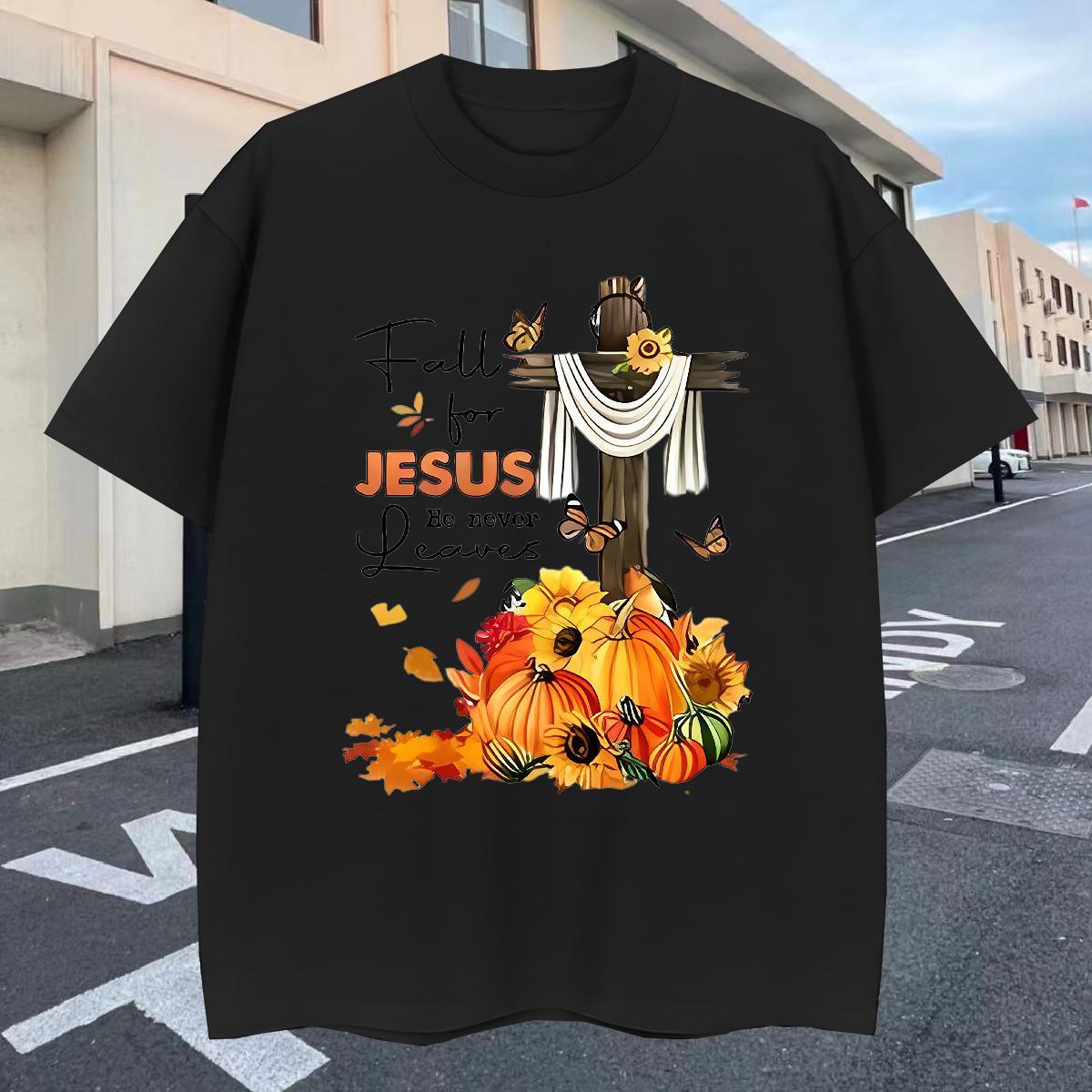 Factory Direct T Shirts Men 230g Pure Cotton pumpkin Hip Hop Tops Shirt Breathable Designer Men Clothes T-Shirt Cartoon Printing L-4XL