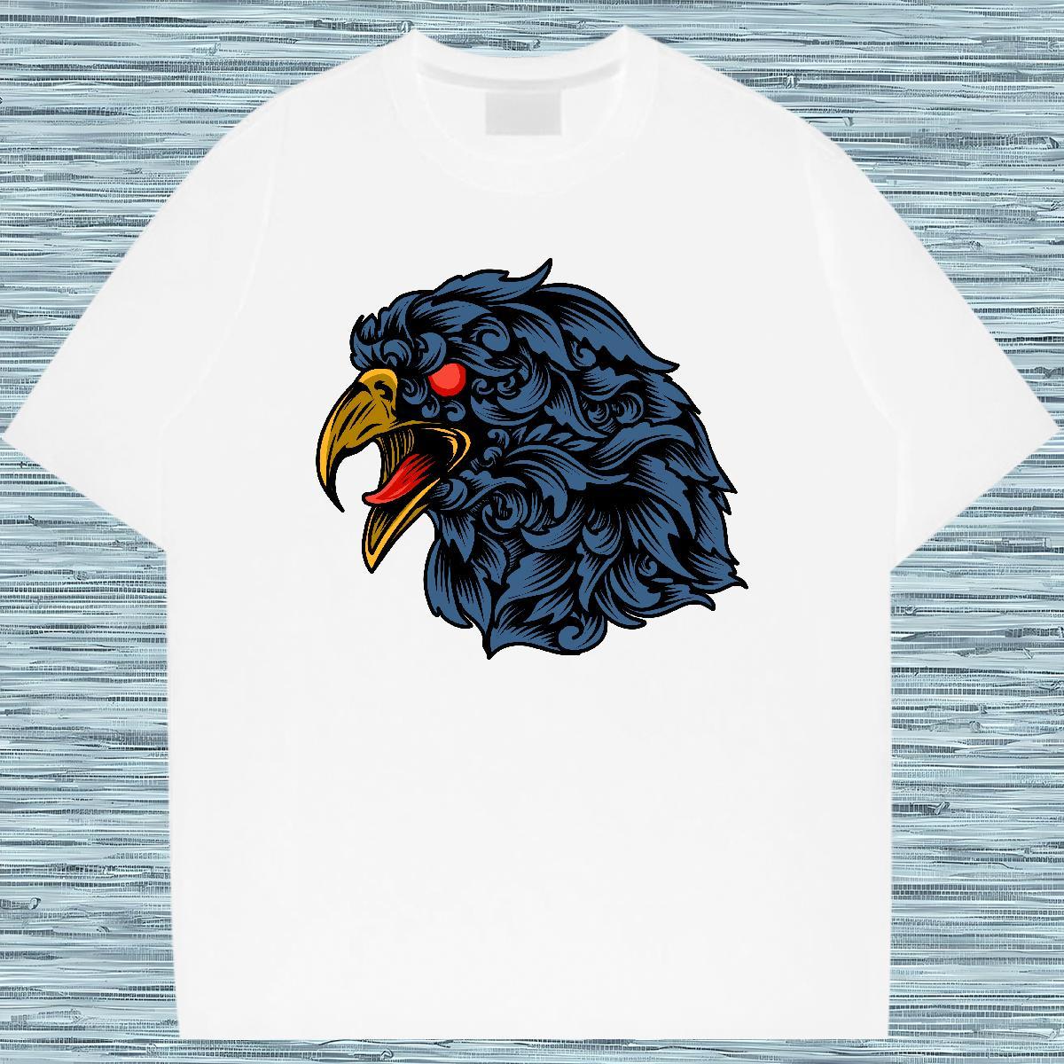 T shirt 100% Cotton 230g eagle Sport O-Neck Short Sleeve Custom Big Size Men Clothes T-Shirt Factory Direct Designer Tees Shirts