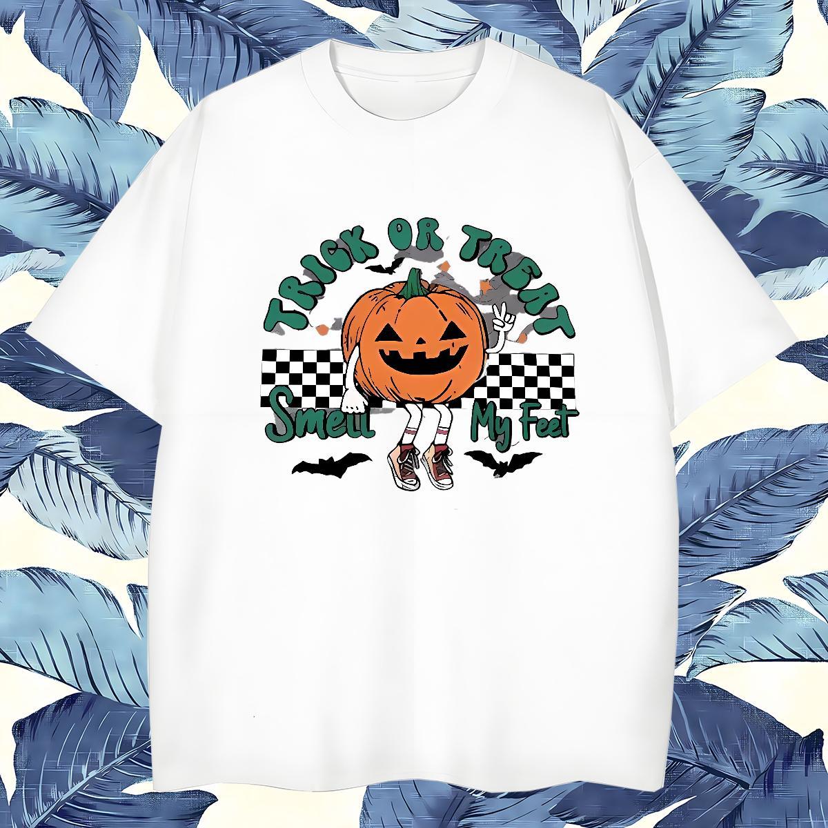 DIY T Shirt For Man 100% Cotton 230g halloween Casual Daily Wear Tee Shirt Short Sleeve Soft Comfortable Tshirt for Man Woman Customized Print