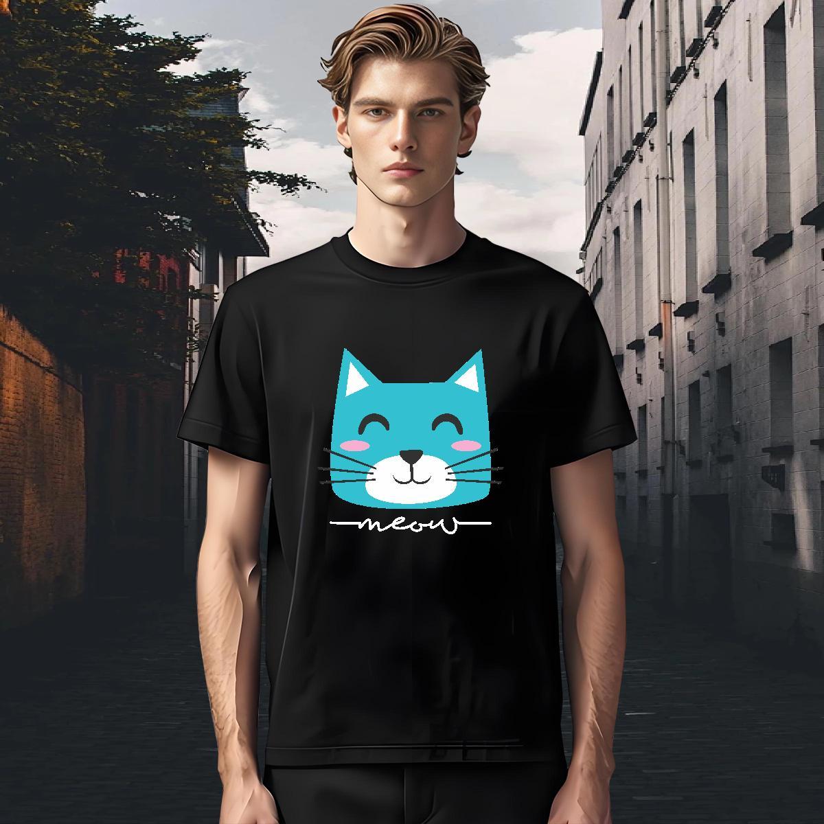 Custom T shirt 230g Pure Cotton cute Hip Hop Clothes Breathable Cool Tshirt for Man Woman Custom Big Size