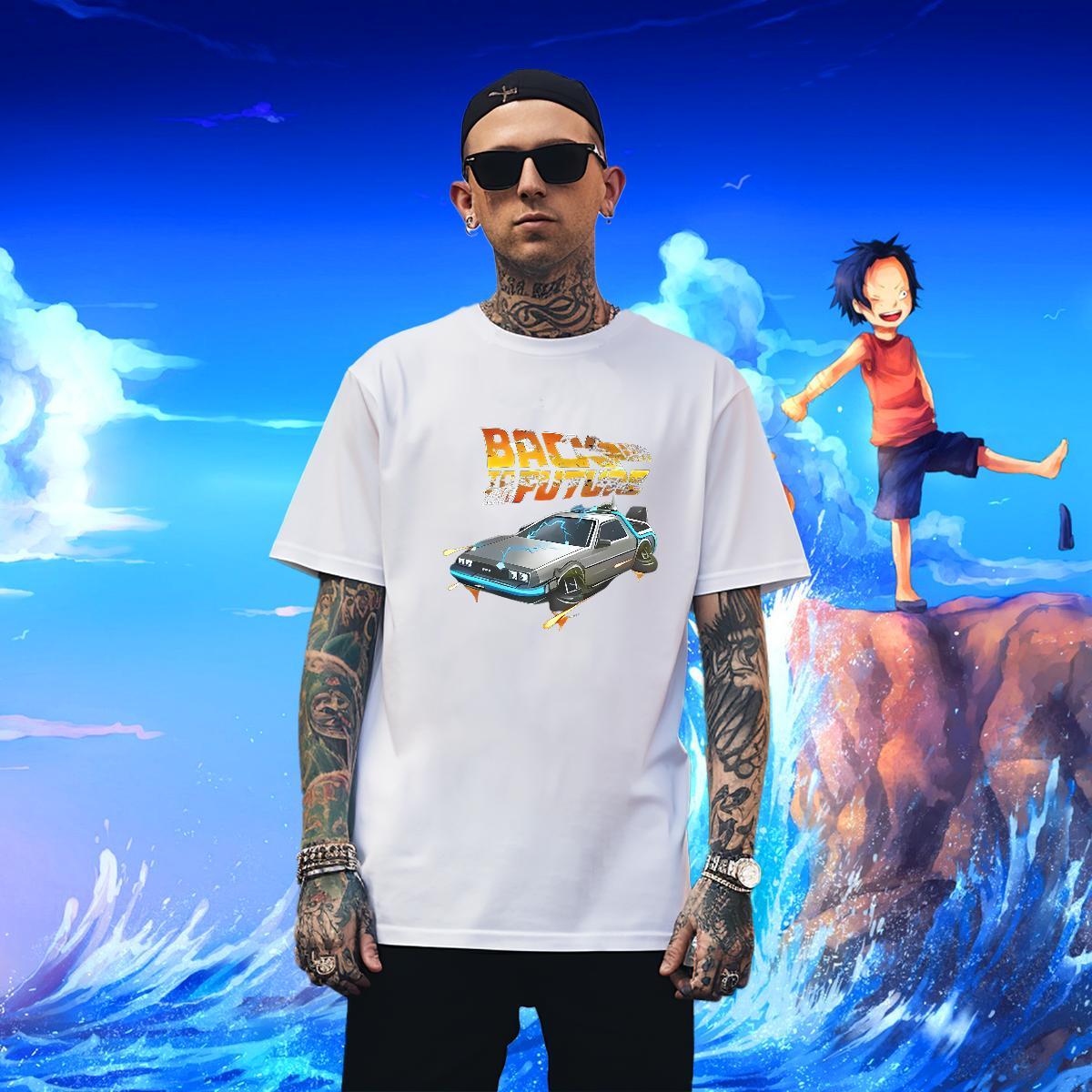 Cool Design Couples T Shirts 100% Cotton 230g Casual Daily Wear car Plus Size Custom O-Neck Short Sleeve Fashion Designer T-Shirts Tee Shirt