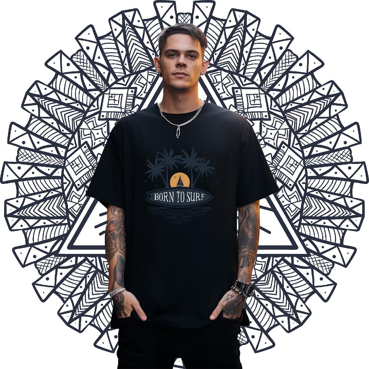 TOP Quality Mens Tshirts 230g 100% Cotton Street wear Hip Hop sea Custom Printed Breathable Crew Neck Fashion New T-Shirts Tees