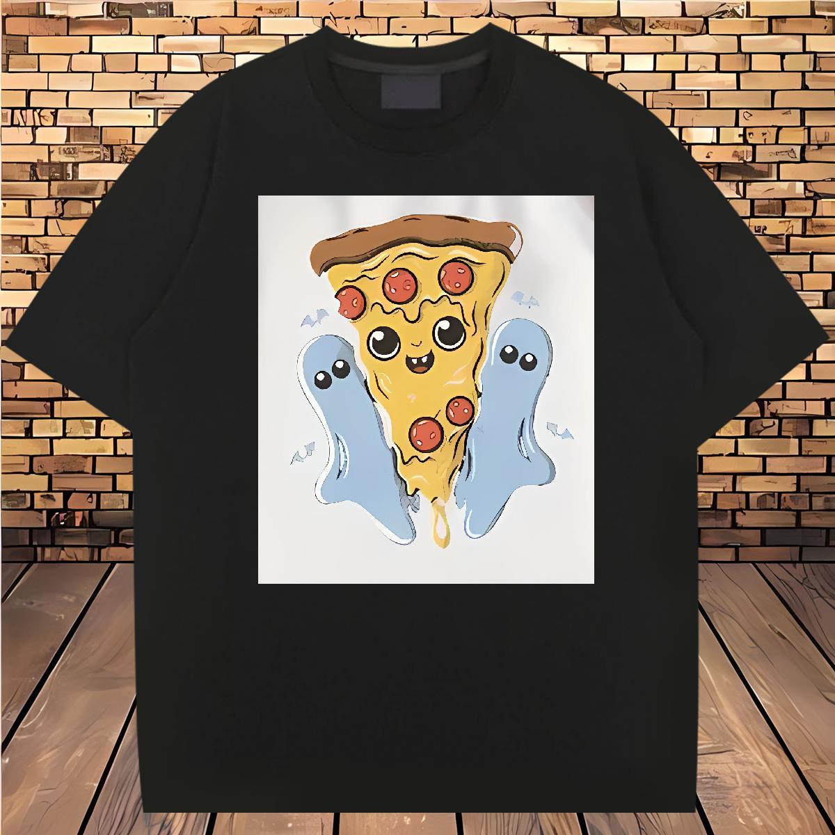 Fashion Design Mens T Shirts 100% Cotton 230g halloween Casual Clothings Breathable Popular Tshirts Custom Print Oversized
