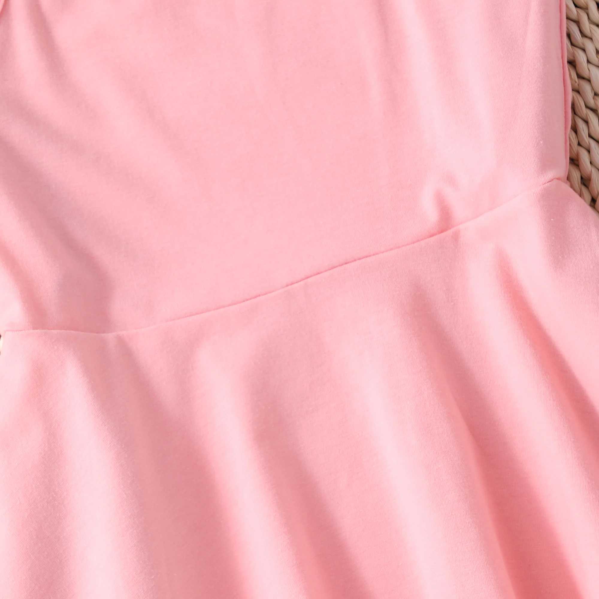 Solid color spaghetti strap skateboard dress - suitable for holidays and casual outdoor activities summerW240720