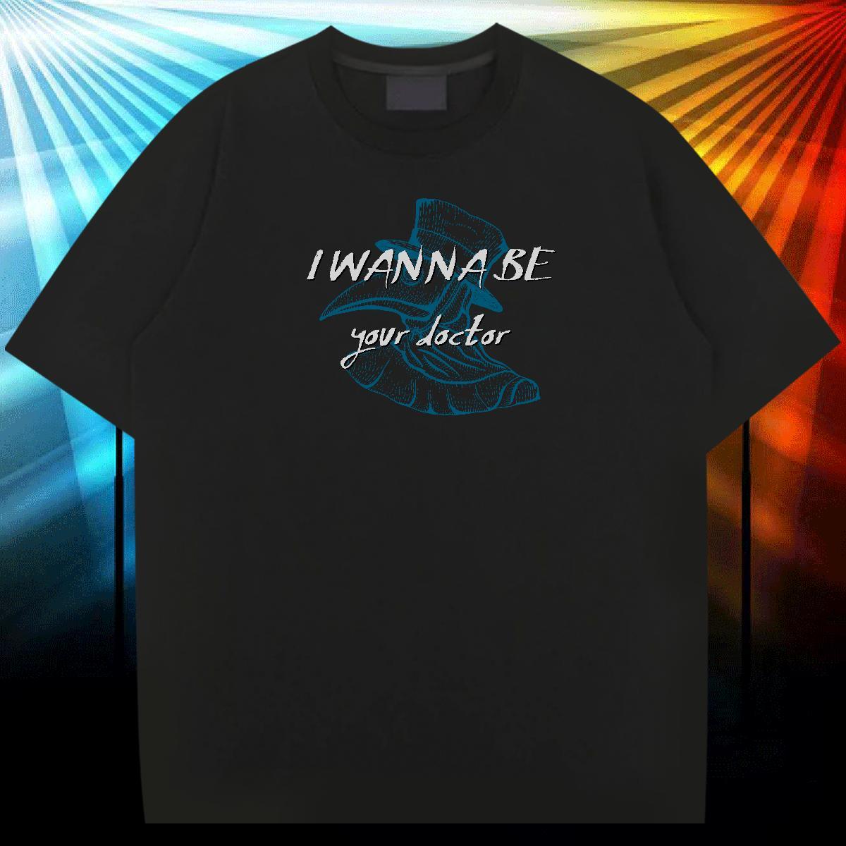 2024 Designer T Shirt For Man 230g 100% Cotton bird Street Tops Shirt Crew Neck Classic Tshirt for Man Woman Plus Size Cartoon